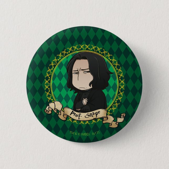 Anime Professor Snape Knapp (Framsida)