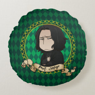Anime Professor Snape Rund Kudde