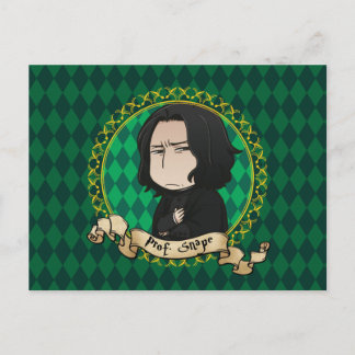 Anime Professor Snape Vykort