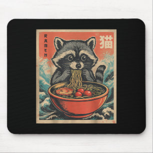 Anime Raccoon Ramen Japansk Funny Kawaii Gift Mana Musmatta