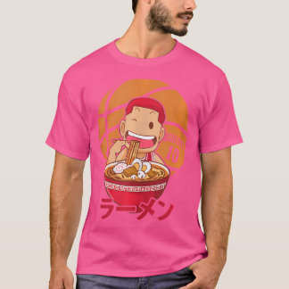 Anime Ramen Basketball T Shirt