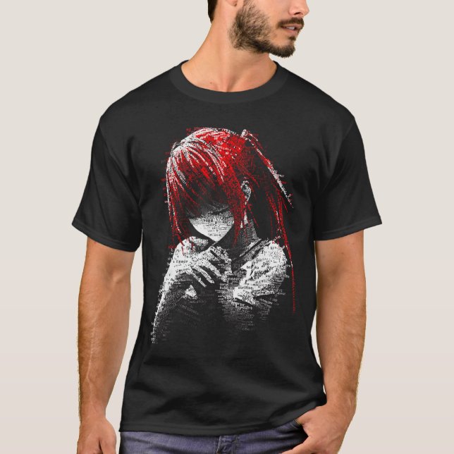 Anime retro t shirt (Framsida)