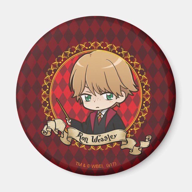 Anime Ron Weasley Magnet (Framsidan)