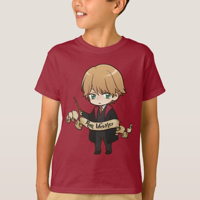 Anime Ron Weasley T-shirt (Framsida)