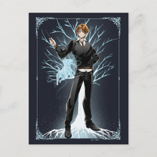 Anime Ron Weasleys Jack Russell Terrier Patrons Vykort