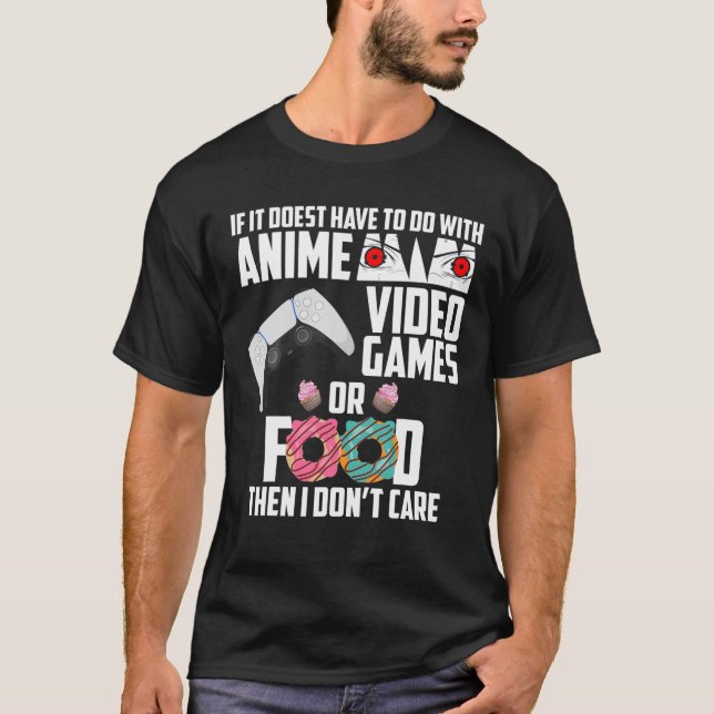 Anime Saker, Anime Merch, Anime, Anime Attorie T Shirt (Framsida)