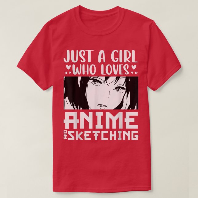 Anime Saker T Shirt (Design framsida)