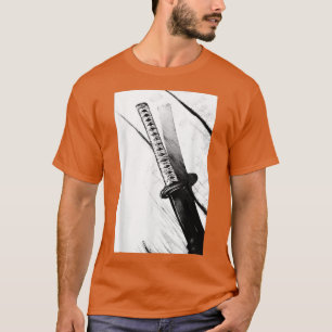 Anime Samurai Katana Manga Aesthetic Japansk Otak T Shirt