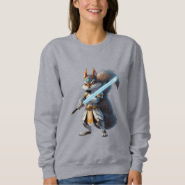 Anime Samurai Squirrel Warrior T Shirt