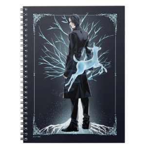 Anime Severus Snape's Doe Patronus Anteckningsbok