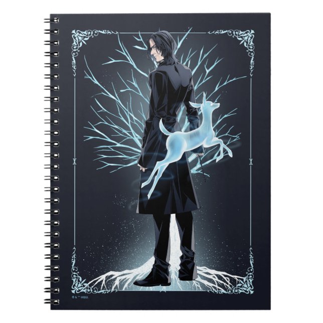 Anime Severus Snape's Doe Patronus Anteckningsbok (Framsidan)