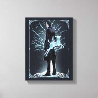 Anime Severus Snape's Doe Patronus Canvastryck
