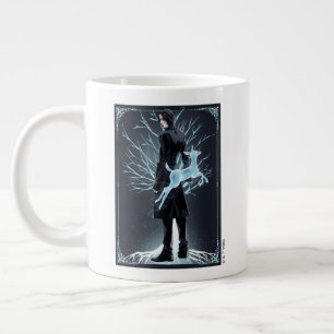 Anime Severus Snape's Doe Patronus Jumbo Mugg
