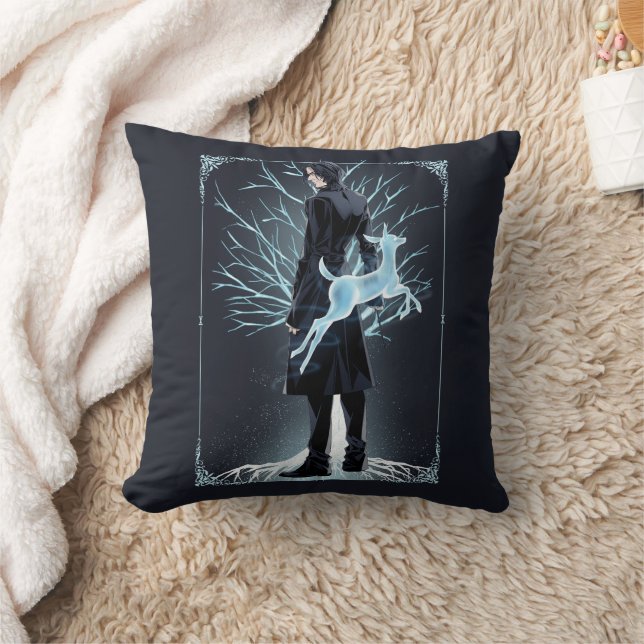 Anime Severus Snape's Doe Patronus Kudde (Filt)