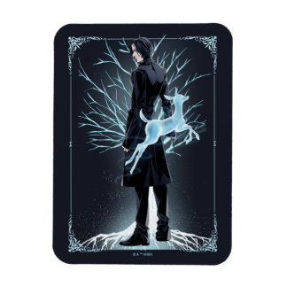 Anime Severus Snape's Doe Patronus Magnet