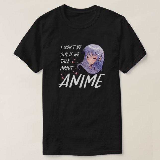 Anime Shirts for Women and Tonåring Girls, Cute An T Shirt (Design framsida)