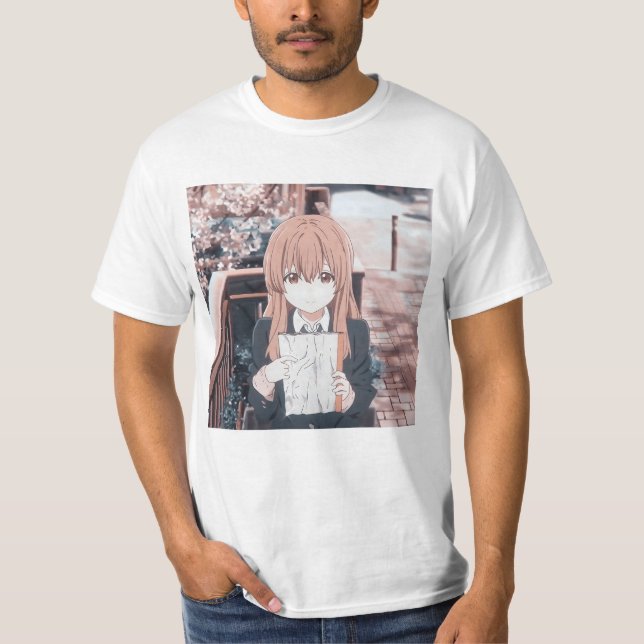 Anime Shouko Nishimiya T Shirt (Framsida)