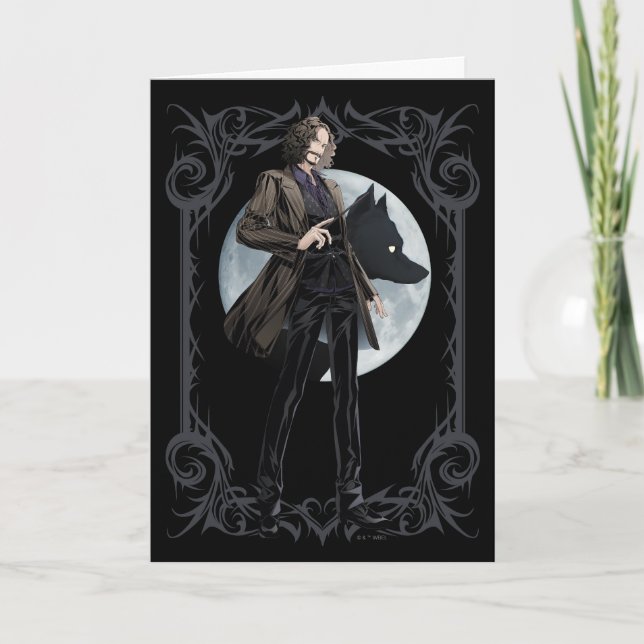 Anime Sirius Black Animagus Kort (Framsida)