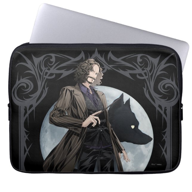 Anime Sirius Black Animagus Laptop Fodral (Framsidan)