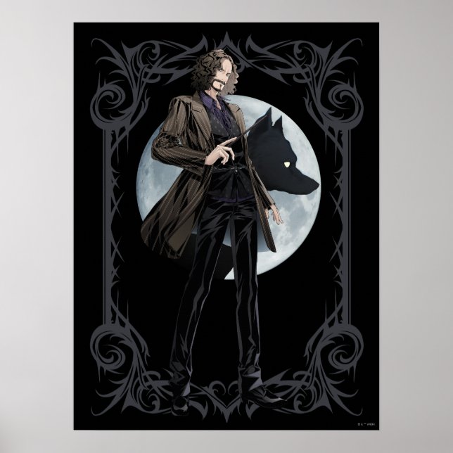 Anime Sirius Black Animagus Poster (Framsidan)