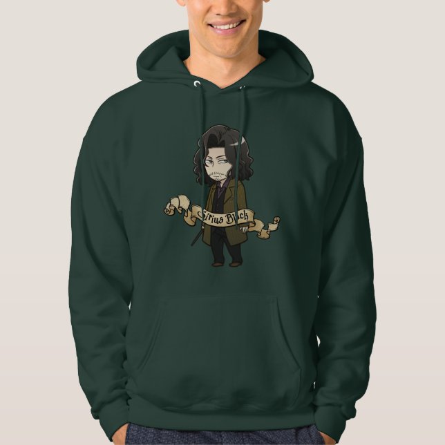 Anime Sirius Black Hoodie (Framsida)