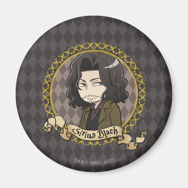Anime Sirius Black Magnet (Framsidan)