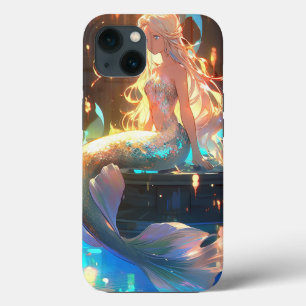 Anime Sjöjungfru Girl Fantasy Art