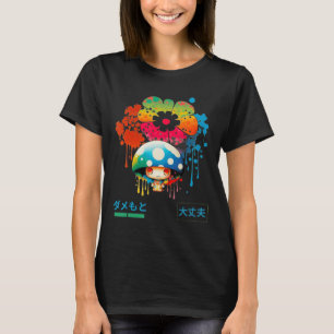 Anime Slang Japansk Fras Gatustil Mode  T Shirt