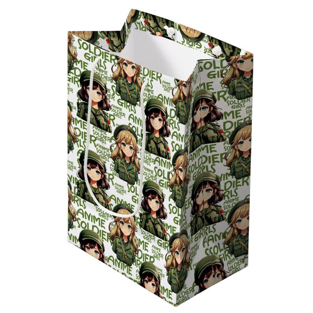 Anime Soldier Girls Mönster Design (Skapare uppladdad)