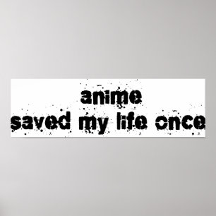 Anime sparade mitt liv en gång poster