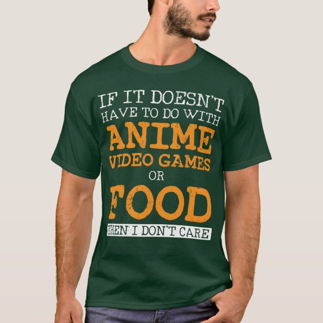 Anime-spelare Spelande vän T Shirt (Framsida)
