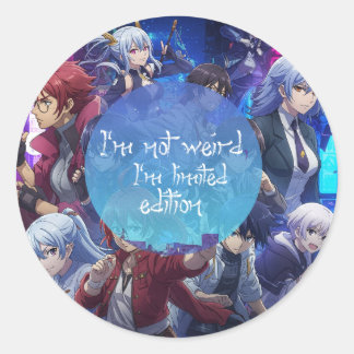 Anime Stickers Runt Klistermärke