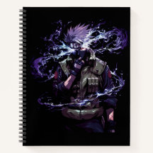 Anime Stil Black: Kakashi Hatake Spiral Cover