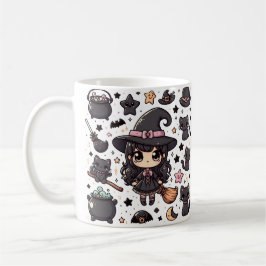 Anime Stil Halloween Kaffemugg