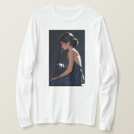 Anime Stil Porträtt T Shirt