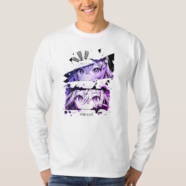 Anime Stil T-Shirt (Framsida)