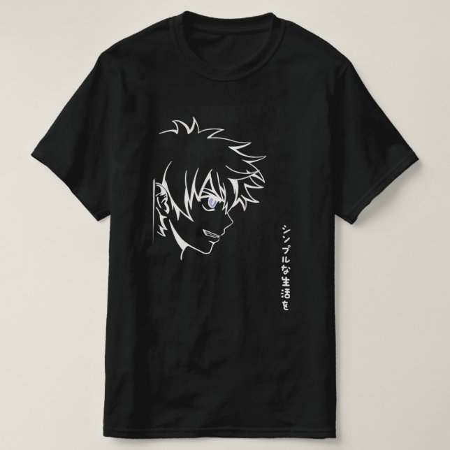 Anime Stil Unisex T-Shirt – Herr (Design framsida)