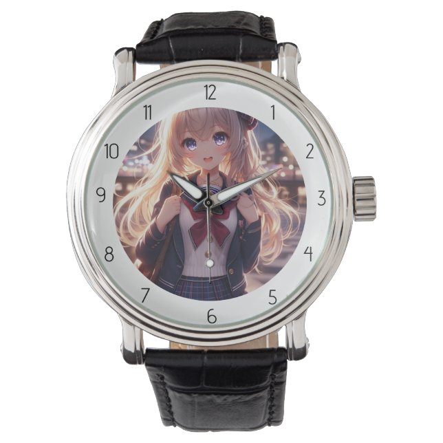 anime student dall armbandsur (Framsida)