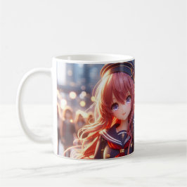 anime student kaffemugg