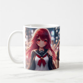 anime student kaffemugg