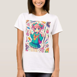 anime student t shirt