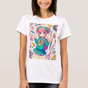 anime student t shirt