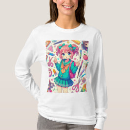 anime student t shirt