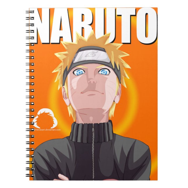 Anime Style Notebook Anteckningsbok (Framsidan)