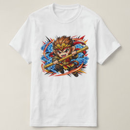 Anime Sun Wukong Monkey King - Resan till väster T Shirt