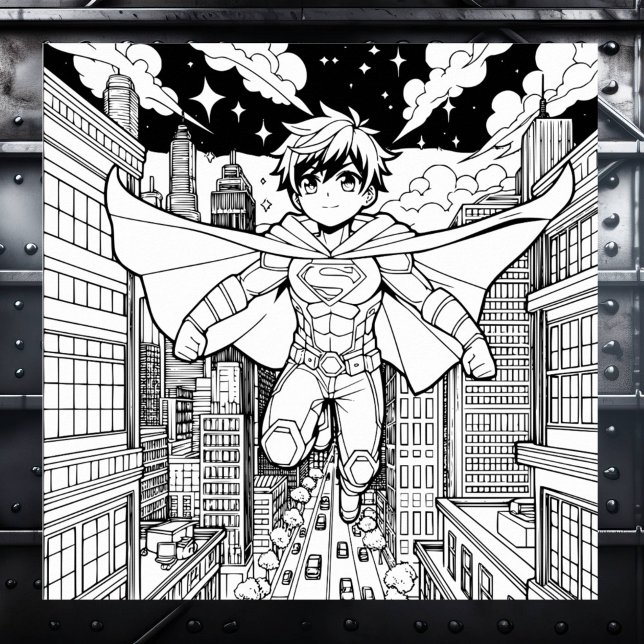 Anime SuperphilBoy | Barn Poster (Skapare uppladdad)