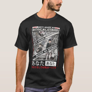 Anime t-shirt design Anime mode t-shirt