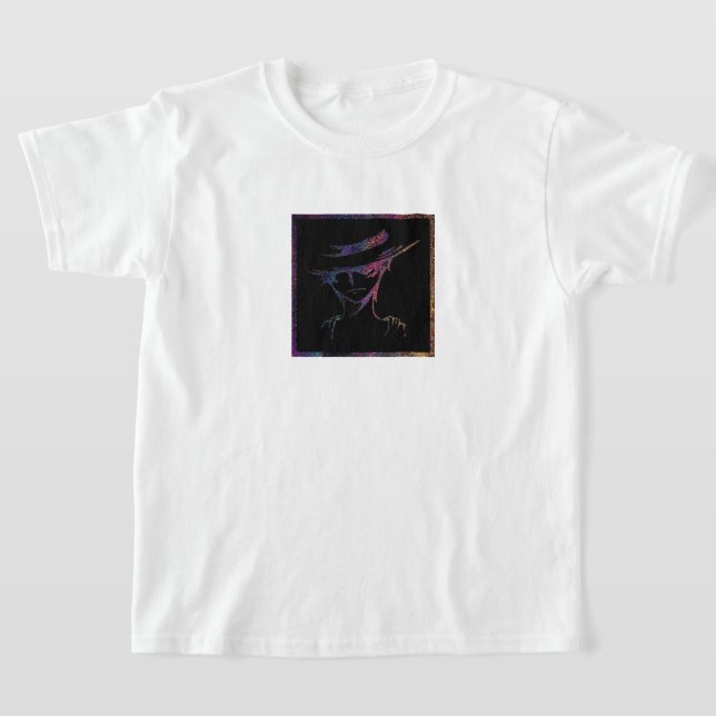 Anime t-shirt-killar t shirt (Laydown)