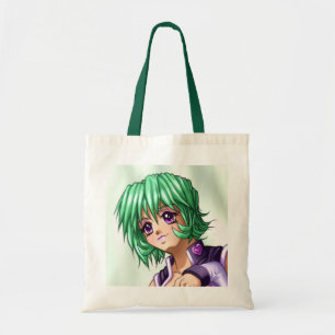 Anime täcker upp flicka tygkasse