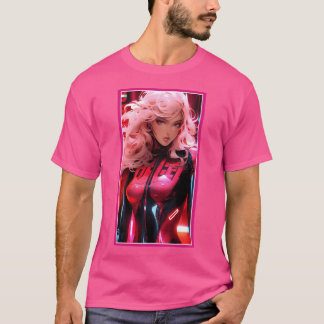 Anime Tävling Girl T Shirt
